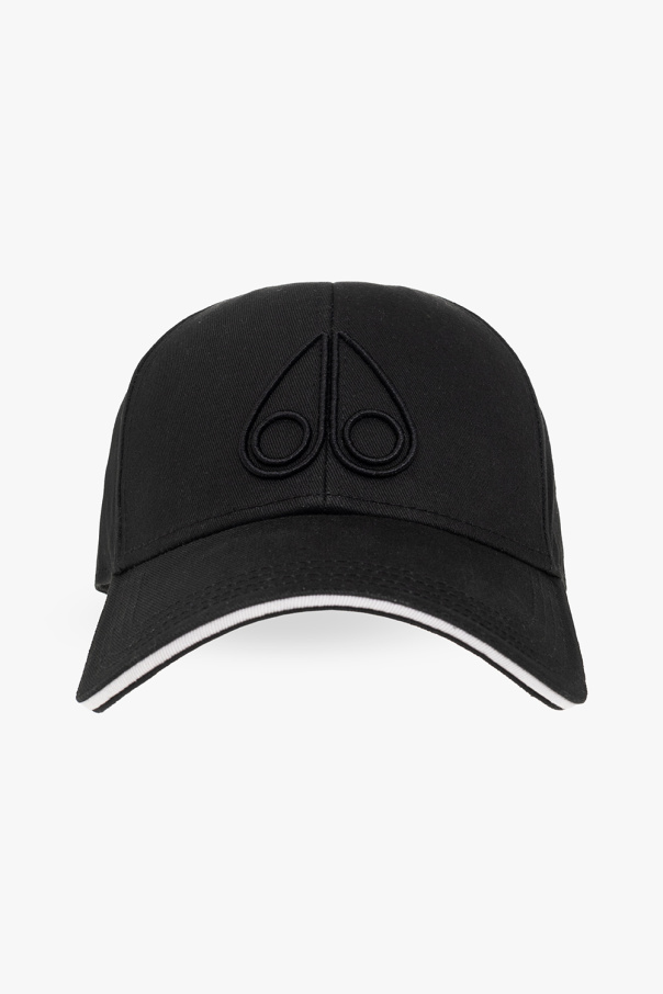 Black Baseball cap with logo Moose Knuckles Vitkac GB